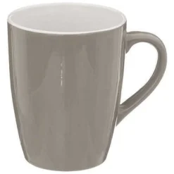 TAZZA CON MANICO IN TERRACOTTA LINEA COLORAMA 38CL GRIGIA