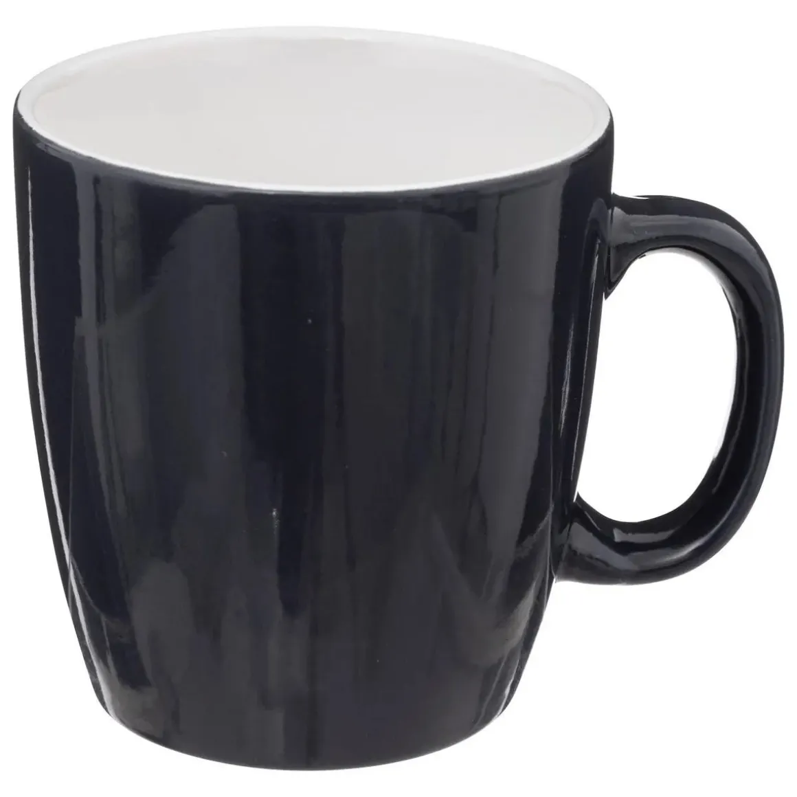 TAZZA CON MANICO IN TERRACOTTA LINEA COLORAMA 18CL BLU