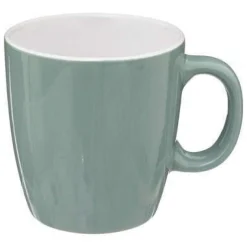 TAZZA CON MANICO IN TERRACOTTA LINEA COLORAMA 18CL VERDE