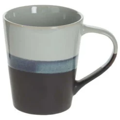 TAZZA LAGUNE IN GRES 9X10.5CM 36CL BICOLORE ASSORTITO
