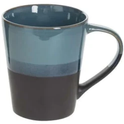 TAZZA LAGUNE IN GRES 9X10.5CM 36CL BICOLORE ASSORTITO