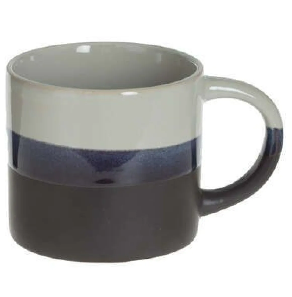 TAZZA LAGUNE IN GRES 9X8CM 34CL IN BICOLORE ASSORTITO