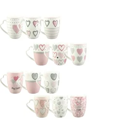 TAZZA MUG CON MANICO IN PORCELLANA 34CL ASSORTITO