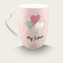 TAZZA MUG CON MANICO IN PORCELLANA 34CL ASSORTITO