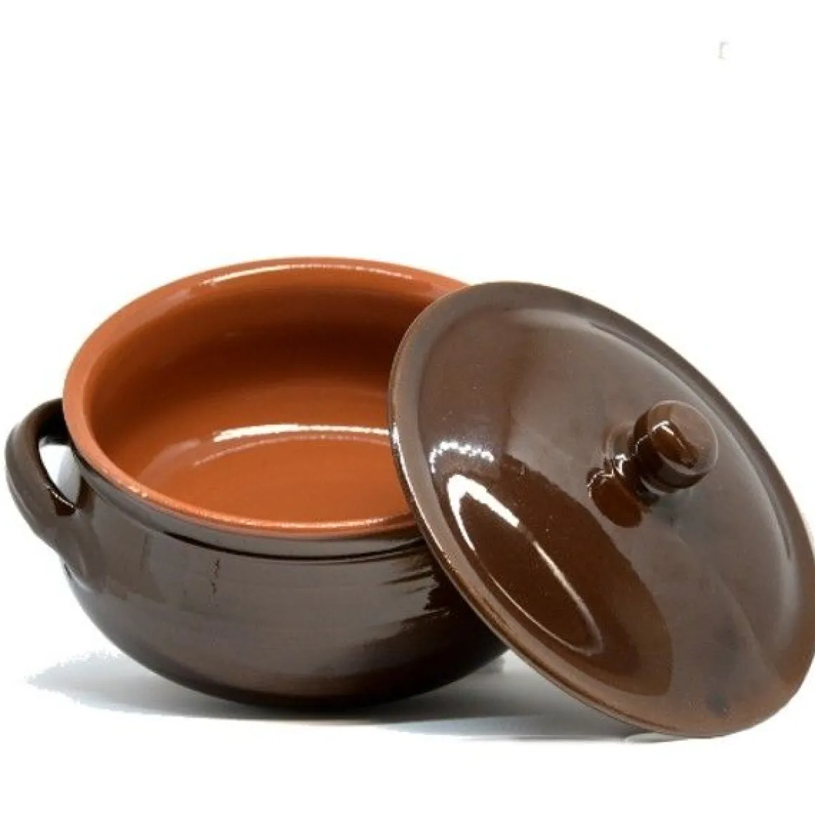 Tegame Bruna cm 17: Tegame per cucinare tipo terracotta