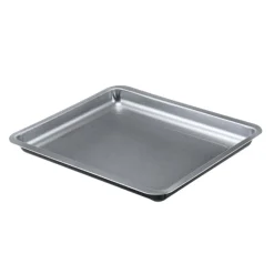 TEGLIA RETTANGOLARE LINEA SILVER ELEGANCE IN ACCIAIO 37X26 H. 2.1CM