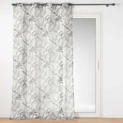 TENDA CON OCCHIELLI VELO SABBIA STAMPATO CABANA 140X280CM NATURALE: vendita online TENDA CON OCCHIELLI VELO SABBIA STAMPATO CABANA 140X280CM NATURALE in offerta