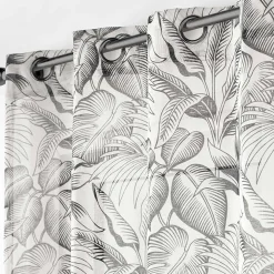 TENDA CON OCCHIELLI VELO SABBIA STAMPATO CABANA 140X280CM NATURALE: vendita online TENDA CON OCCHIELLI VELO SABBIA STAMPATO CABANA 140X280CM NATURALE in offerta
