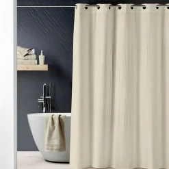 TENDA DA DOCCIA DOTTY CON OCCHIELLI A CLIP CM 180X200 TALPA