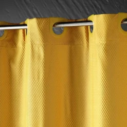 TENDA DA DOCCIA DOTTY CON OCCHIELLI A CLIP CM 180X200 OCRA