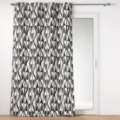 TENDA CON OCCHIELLI IN POLIESTERE STAMPATO IKARIS 140X280CM: vendita online TENDA CON OCCHIELLI IN POLIESTERE STAMPATO IKARIS 140X280CM in offerta