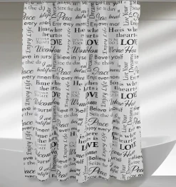 Tenda da doccia 180X200 cm