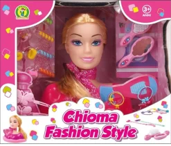 TESTA DI BAMBOLA CHIOMA FASHION STYLE: vendita online TESTA DI BAMBOLA CHIOMA FASHION STYLE in offerta