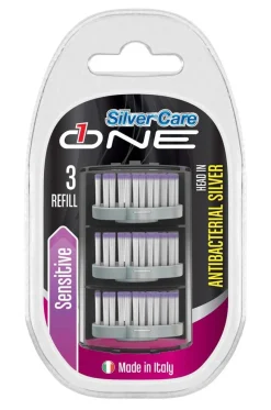 TESTINA DI RICAMBIO SENSITIVA SILVER ONE: vendita online TESTINA DI RICAMBIO SENSITIVA SILVER ONE in offerta