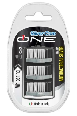 TESTINA DI RICAMBI WHITENING SILVER ONE: vendita online TESTINA DI RICAMBI WHITENING SILVER ONE in offerta