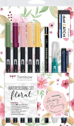 TOMBOW - ASTUCCIO 9 PENNARELLI DUAL BRUSH FLORAL ASSORTITI: vendita online TOMBOW - ASTUCCIO 9 PENNARELLI DUAL BRUSH FLORAL ASSORTITI in offerta