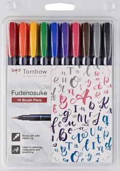 TOMBOW - ASTUCCIO 10 PENNARELLI FUDENOSUKE HARD ASSORTITI: vendita online TOMBOW - ASTUCCIO 10 PENNARELLI FUDENOSUKE HARD ASSORTITI in offerta