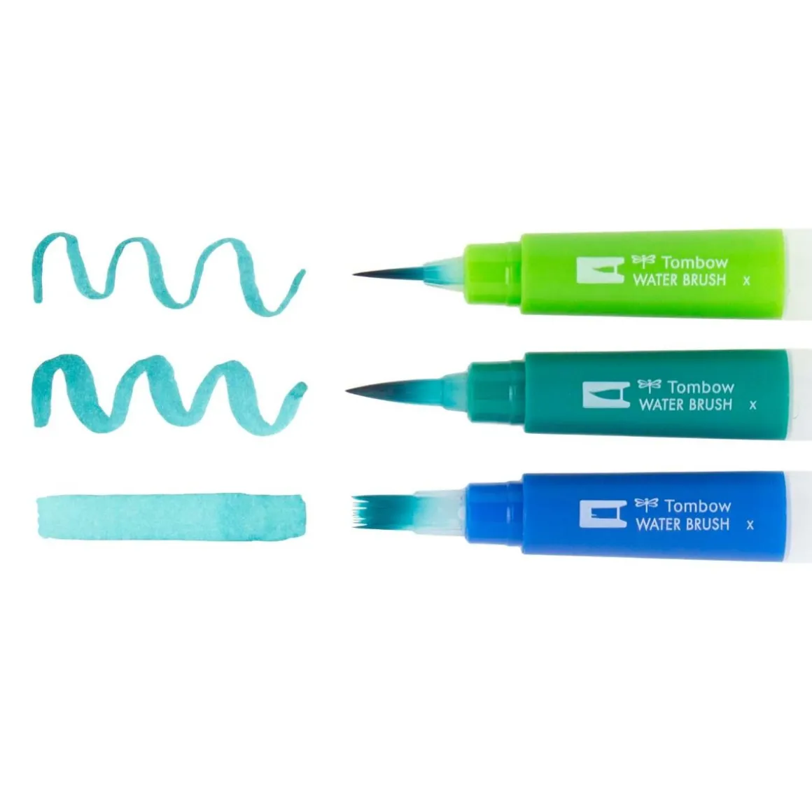 TOMBOW - CONFEZIONE 3 PENNARELLI WATER BRUSH ASSORTITI: vendita online TOMBOW - CONFEZIONE 3 PENNARELLI WATER BRUSH ASSORTITI in offerta