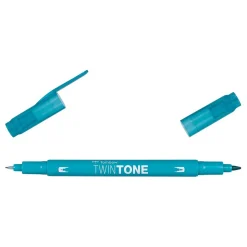 TOMBOW - PENNARELLO MARKER TWIN TONE VERDE SMERALDO : vendita online TOMBOW - PENNARELLO MARKER TWIN TONE VERDE SMERALDO in offerta