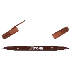 TOMBOW - PENNARELLO MARKER TWIN TONE CIOCCOLATO: vendita online TOMBOW - PENNARELLO MARKER TWIN TONE CIOCCOLATO in offerta