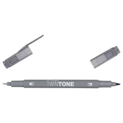 TOMBOW - PENNARELLO MARKER TWIN TONE GRIGIO: vendita online TOMBOW - PENNARELLO MARKER TWIN TONE GRIGIO in offerta
