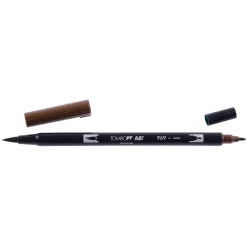 TOMBOW ABT - PENNARELLO DUAL BRUSH BURNT CHOCOLATE: vendita online TOMBOW ABT - PENNARELLO DUAL BRUSH BURNT CHOCOLATE in offerta