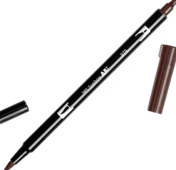 TOMBOW ABT - PENNARELLO DUAL BRUSH BROWN: vendita online TOMBOW ABT - PENNARELLO DUAL BRUSH BROWN in offerta
