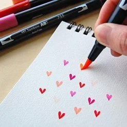 TOMBOW ABT - PENNARELLO DUAL BRUSH RED : vendita online TOMBOW ABT - PENNARELLO DUAL BRUSH RED in offerta