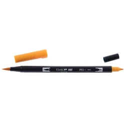 TOMBOW ABT - PENNARELLO DUAL BRUSH CHROME ORANGE: vendita online TOMBOW ABT - PENNARELLO DUAL BRUSH CHROME ORANGE in offerta