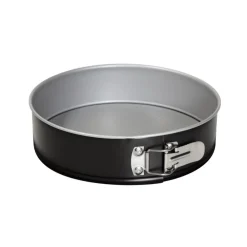 TORTIERA APRIBILE 1 FONDO LINEA SILVER ELEGANCE IN ACCIAIO 22X6.9CM