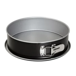 TORTIERA APRIBILE 1 FONDO LINEA SILVER ELEGANCE IN ACCIAIO 24X7.6CM