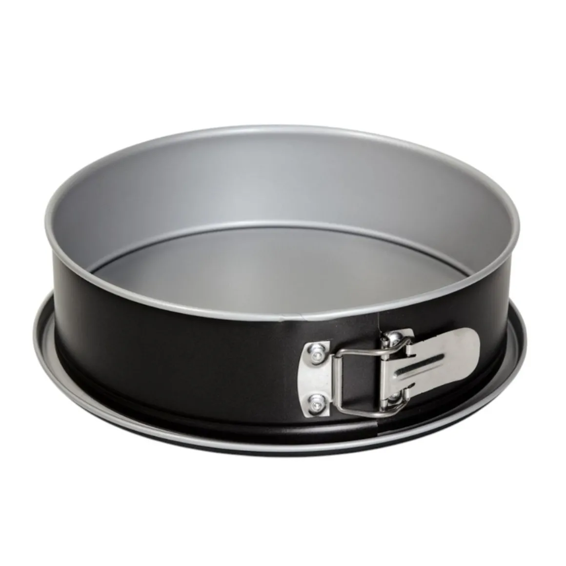 TORTIERA APRIBILE 1 FONDO LINEA SILVER ELEGANCE IN ACCIAIO 24X7.6CM