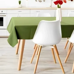 TOVAGLIA CHOU 14 PERSONE 140X320CM TINTA UNITA VERDE 100% COTONE: vendita online TOVAGLIA CHOU 14 PERSONE 140X320CM TINTA UNITA VERDE 100% COTONE in offerta
