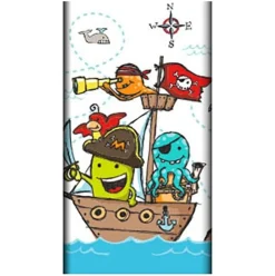 TOVAGLIA DI CARTA 120X180CM PIRATE CREW LACCATO: vendita online TOVAGLIA DI CARTA 120X180CM PIRATE CREW LACCATO in offerta