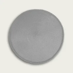 TOVAGLIETTA ROTONDA DIAM. CM 38 GRIGIO: vendita online TOVAGLIETTA ROTONDA DIAM. CM 38 GRIGIO in offerta