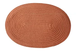 TOVAGLIETTA OVALE CM 45X30 ARANCIO: vendita online TOVAGLIETTA OVALE CM 45X30 ARANCIO in offerta