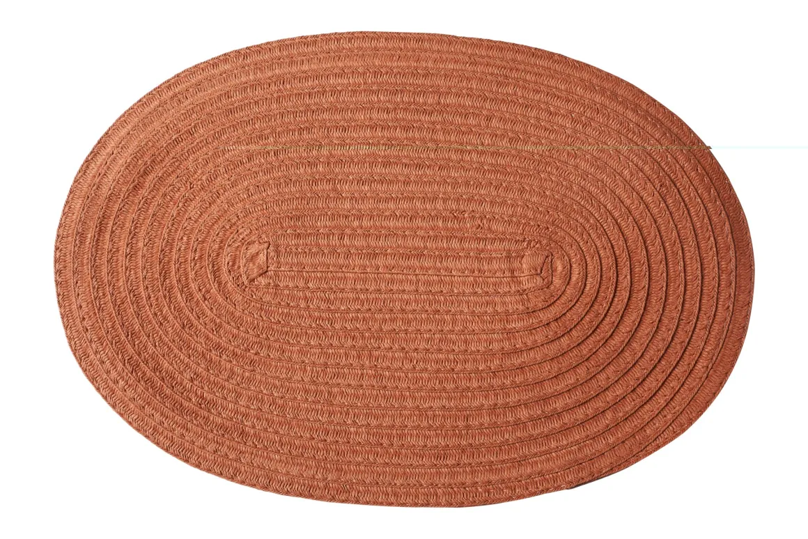 TOVAGLIETTA OVALE CM 45X30 ARANCIO: vendita online TOVAGLIETTA OVALE CM 45X30 ARANCIO in offerta