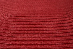 TOVAGLIETTA OVALE CM 45X30 ROSSA: vendita online TOVAGLIETTA OVALE CM 45X30 ROSSA in offerta