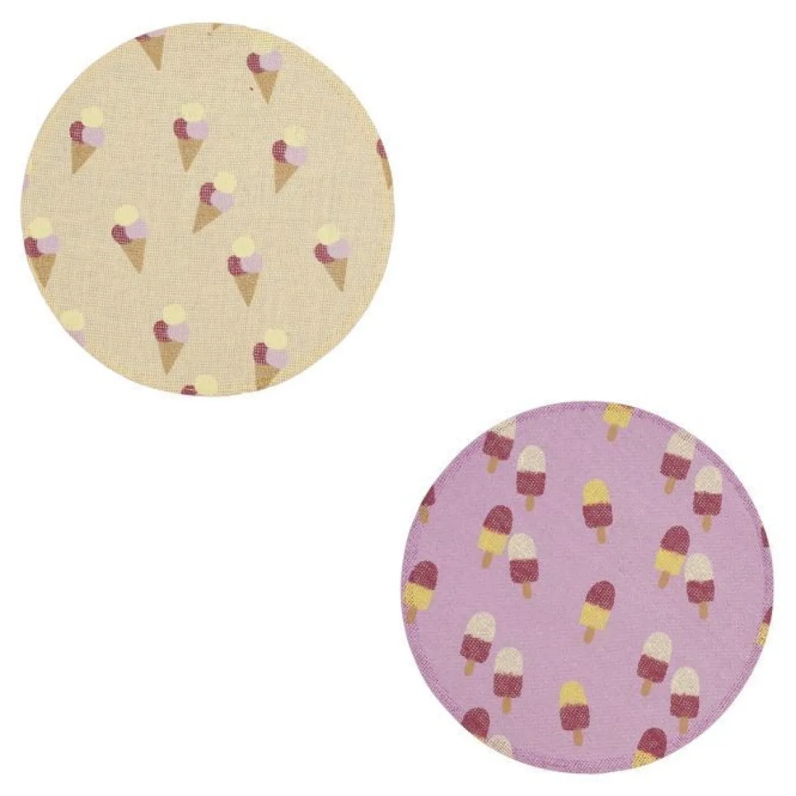 TOVAGLIETTA ROTONDA GELATI DIAM. CM 38 ASSORTITO: vendita online TOVAGLIETTA ROTONDA GELATI DIAM. CM 38 ASSORTITO in offerta