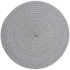 TOVAGLIETTA ROTONDA IN POLIPROPILENE DIAM. CM 38 BIANCO/NERA: vendita online TOVAGLIETTA ROTONDA IN POLIPROPILENE DIAM. CM 38 BIANCO/NERA in offerta