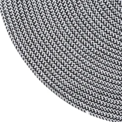 TOVAGLIETTA ROTONDA IN POLIPROPILENE DIAM. CM 38 BIANCO/NERA: vendita online TOVAGLIETTA ROTONDA IN POLIPROPILENE DIAM. CM 38 BIANCO/NERA in offerta