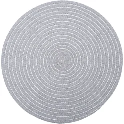 TOVAGLIETTA ROTONDA SHINY DIAM. CM 35 GRIGIO CHIARO: vendita online TOVAGLIETTA ROTONDA SHINY DIAM. CM 35 GRIGIO CHIARO in offerta
