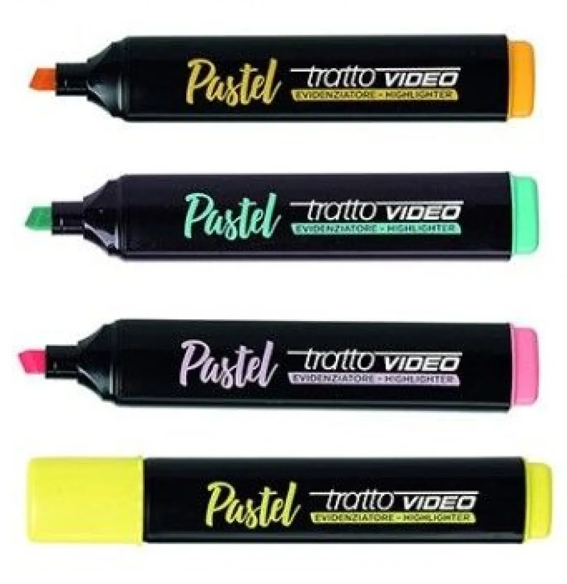 TRATTO - SET 2 EVIDENZIATORI TRATTO VIDEO PASTEL: vendita online TRATTO - SET 2 EVIDENZIATORI TRATTO VIDEO PASTEL in offerta