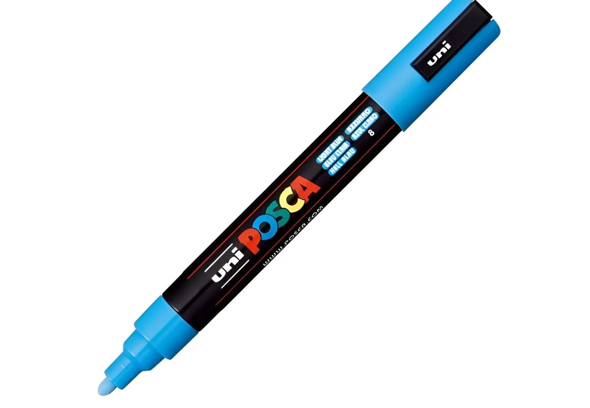 UNIPOSCA - PENNARELLO PUNTA MEDIA AZZURRO: vendita online UNIPOSCA - PENNARELLO PUNTA MEDIA AZZURRO in offerta