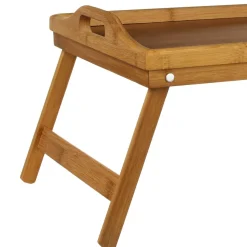 VASSOIO IN BAMBU' E MDF 50X30 H. 23CM