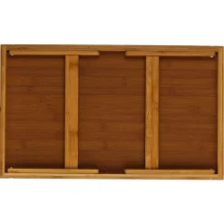 VASSOIO IN BAMBU' E MDF 50X30 H. 23CM