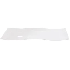 VASSOIO IN PORCELLANA LINEA HELTON 33X11.5CM BIANCO