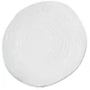VASSOIO PRESENTAZIONE PORCELLANA LINEA WALL DIAM. 20.5CM BIANCO