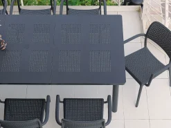 Vendita online di NARDI OUTDOOR - TAVOLO ALL. LIBECCIO CM 160X100 ANTRACITE