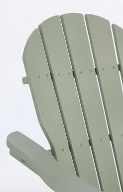 Vendita online di POLTRONA PIEGHEVOLE FILADELFIA IN LEGNO VERDE SALVIA